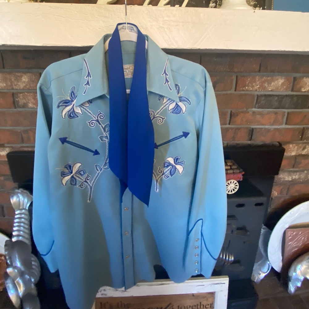 70’s H Bar C long tail California Ranchwear